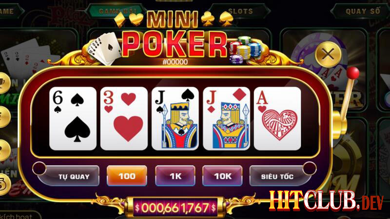 Giới thiệu Mini Poker Hitclub
